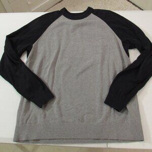 Duluth Mens Cotton/Outlast Acrylic Black/Grey Sweatshirt Medium